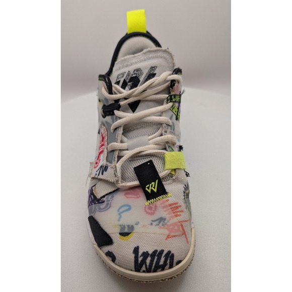 Jordan Why Not Zer0 4 Graffiti Print Youth Basketball Shoes DD9659 007 Size 6.5Y - Picture 7 of 10